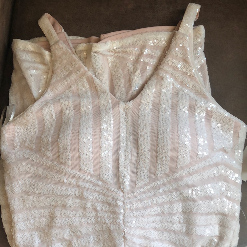 Sparkly blush dress